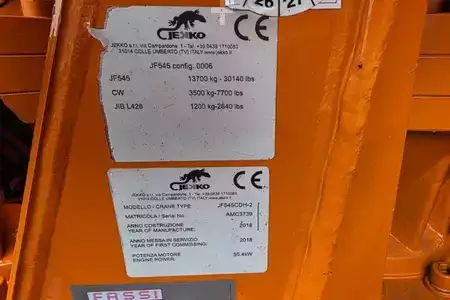 Grues sur chenilles 2018 Jekko JF545CDH-2 Diesel/Electric powered, Remote Control (6)