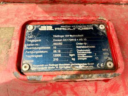 Mobilbagger 2019 Doosan DX 170W-5 Mobilbagger (16)