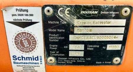 Doosan DX 170W Mobilbagger