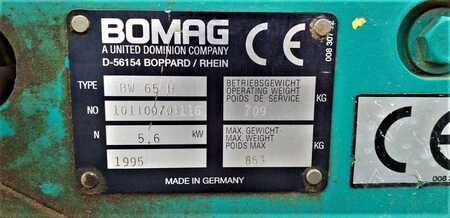 [div] Walec wibracyjny prowadzony BOMAG BW 65 H