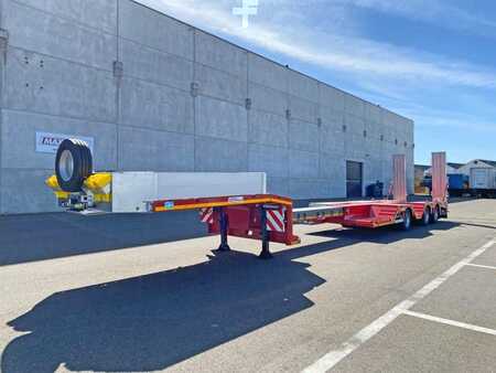Ostatní 2025 MAX Trailer 3 osiowe semi zagłębienia, najazdy sprężynowe (2)