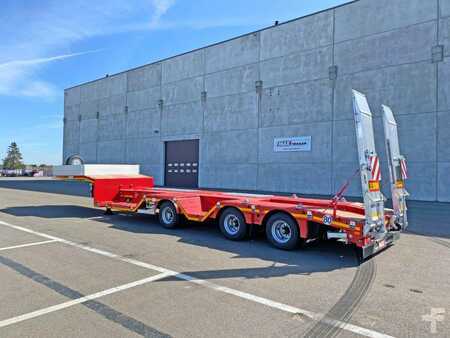 Ostatní 2025 MAX Trailer 3 osiowe semi zagłębienia, najazdy sprężynowe (4)