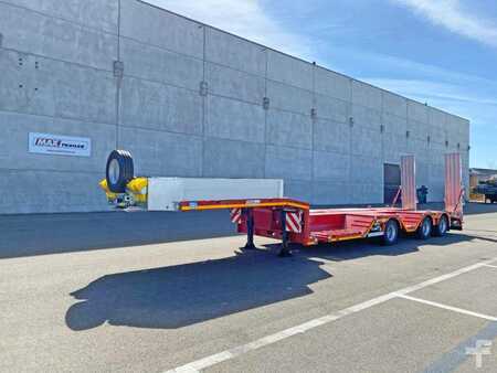 Ostatní 2025 MAX Trailer 3 osiowe semi zagłębienia, najazdy sprężynowe (5)