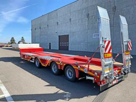 Ostatní 2025 MAX Trailer 3 osiowe semi zagłębienia, najazdy sprężynowe (6)