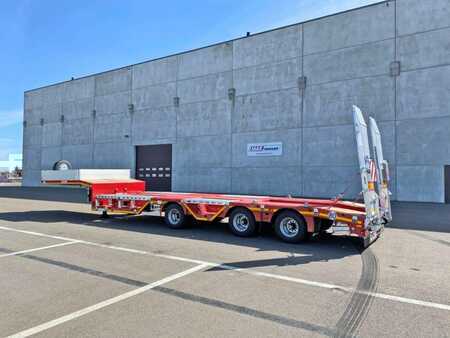 Ostatní 2025 MAX Trailer 3 osiowe semi zagłębienia, najazdy sprężynowe (9)