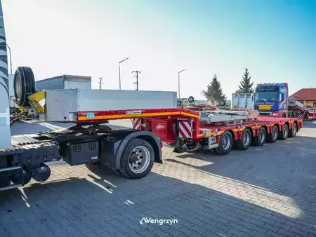 Miscelaneo 2026 MAX Trailer 6 osiowe semi, rozciągana, najazdy hydrauliczne (2)