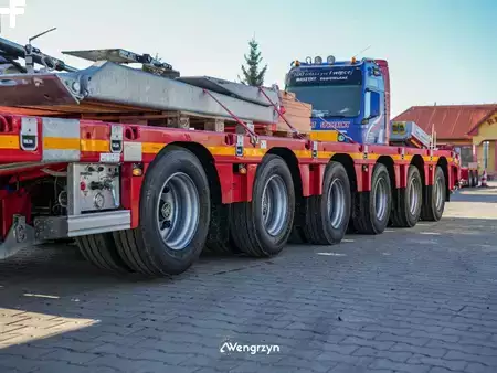 Miscelaneo 2026 MAX Trailer 6 osiowe semi, rozciągana, najazdy hydrauliczne (3)