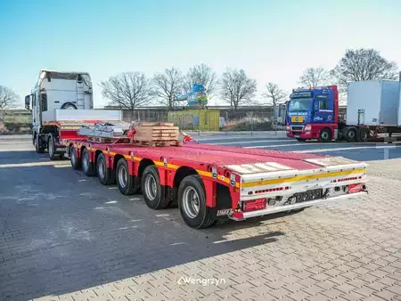 Miscelaneo 2026 MAX Trailer 6 osiowe semi, rozciągana, najazdy hydrauliczne (5)