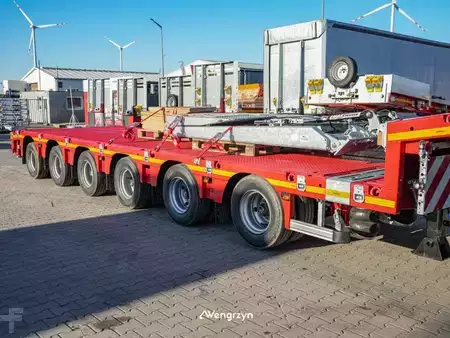 Miscelaneo 2026 MAX Trailer 6 osiowe semi, rozciągana, najazdy hydrauliczne (6)