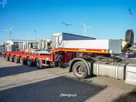 Miscelaneo 2026 MAX Trailer 6 osiowe semi, rozciągana, najazdy hydrauliczne (7)