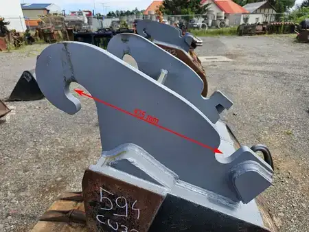 Přídavná zařízení 0 Verachtert CW30 CW40 90cm | Używana łyżka do koparki (15)
