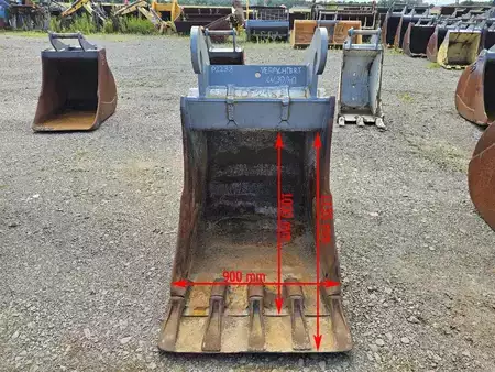 Přídavná zařízení 0 Verachtert CW30 CW40 90cm | Używana łyżka do koparki (2)