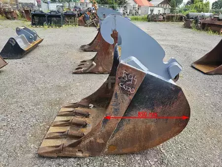 Přídavná zařízení 0 Verachtert CW30 CW40 90cm | Używana łyżka do koparki (6)