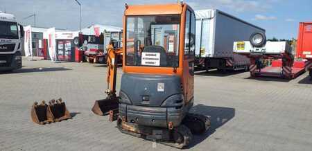 Minibagry 2008 Hitachi ZX 16 CLR Mini gąsienicowa, crawler, tracked (14)