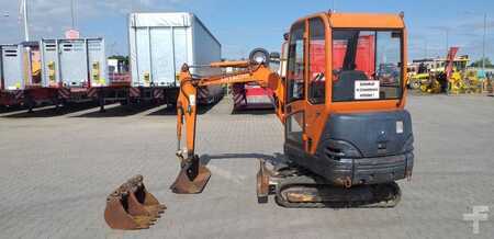 Minibagry 2008 Hitachi ZX 16 CLR Mini gąsienicowa, crawler, tracked (16)