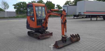 Minibagry 2008 Hitachi ZX 16 CLR Mini gąsienicowa, crawler, tracked (5)