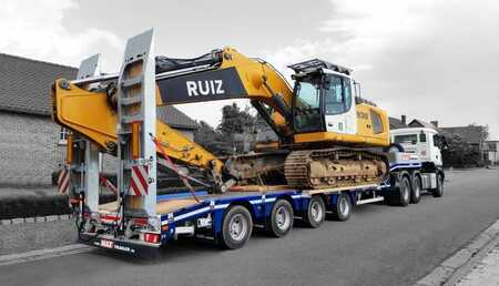 Muut 2025 MAX Trailer 4 osiowa naczepa niskopodwoziowa semi, najazdy hyd (3)