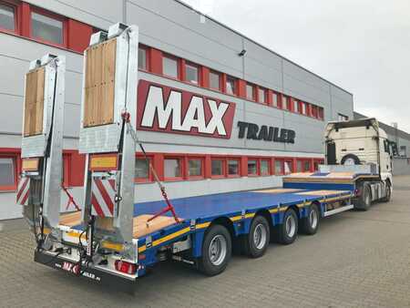 Muut 2025 MAX Trailer 4 osiowa naczepa niskopodwoziowa semi, najazdy hyd (5)