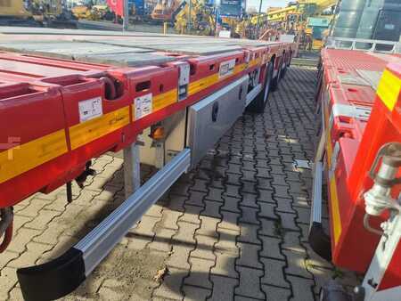 Ostatní 2024 MAX Trailer Platform 3 axle | 2x Telemega | Ausziehbar (19)
