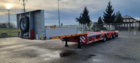 Muut 2025 MAX Trailer naczepa 3 osiowa typu semi zagłębienia, rozciągana (3)