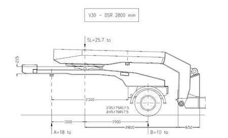 Faymonville Dolly 1 axle | 1 osiowy wózek