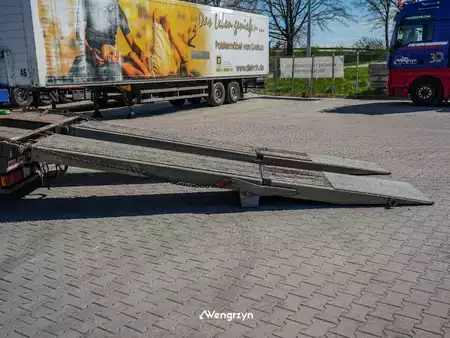 Muut 2007 Kempf 3 axle Semi | Tiefbett | Hydraulic ramps (10)
