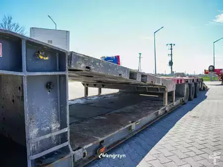 Muut 2007 Kempf 3 axle Semi | Tiefbett | Hydraulic ramps (13)