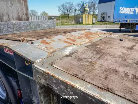 Muut 2007 Kempf 3 axle Semi | Tiefbett | Hydraulic ramps (14)