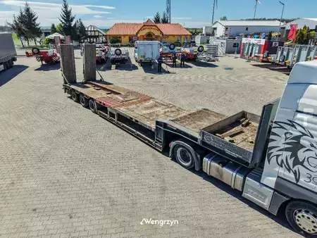 Muut 2007 Kempf 3 axle Semi | Tiefbett | Hydraulic ramps (18)