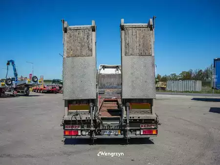 Muut 2007 Kempf 3 axle Semi | Tiefbett | Hydraulic ramps (2)