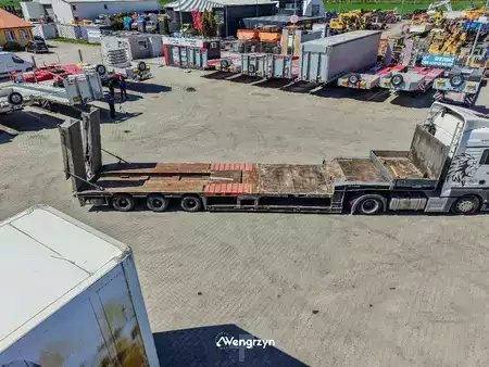 Muut 2007 Kempf 3 axle Semi | Tiefbett | Hydraulic ramps (20)