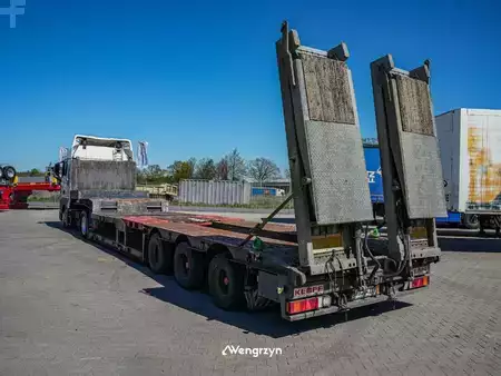 Muut 2007 Kempf 3 axle Semi | Tiefbett | Hydraulic ramps (3)