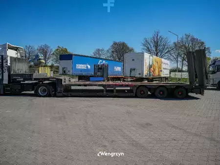 Muut 2007 Kempf 3 axle Semi | Tiefbett | Hydraulic ramps (4)