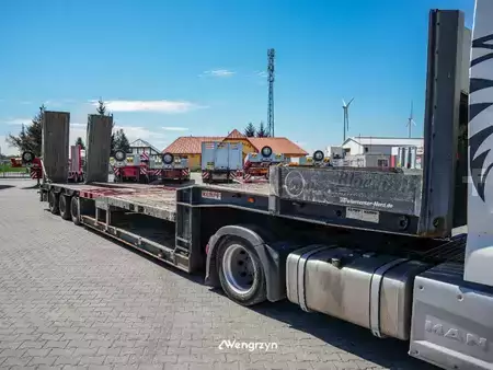 Muut 2007 Kempf 3 axle Semi | Tiefbett | Hydraulic ramps (6)