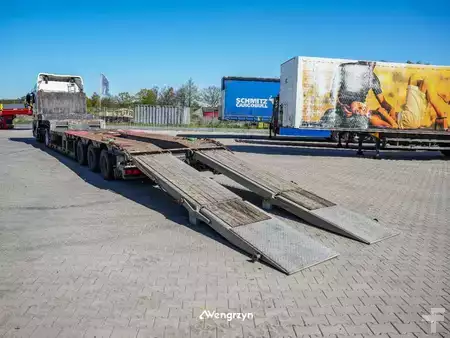Muut 2007 Kempf 3 axle Semi | Tiefbett | Hydraulic ramps (8)
