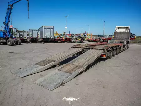 Muut 2007 Kempf 3 axle Semi | Tiefbett | Hydraulic ramps (9)