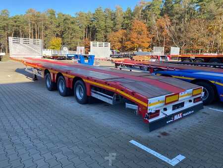 Muut 2025 MAX Trailer nowa platforma mega na bliźniaku osie BPW, metaliz (1)