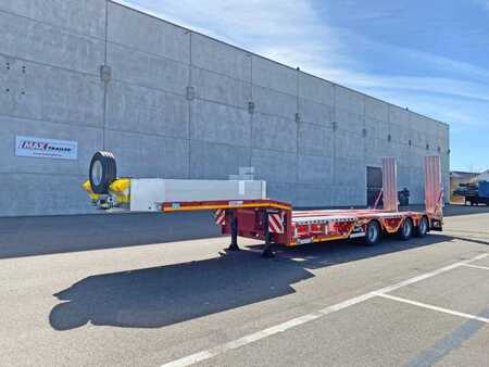 Muut 2025 MAX Trailer nowe 3 osiowe semi z zagłębieniami rozciąg, najazd (8)