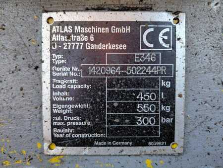 Excavadoras de cadenas 2007 Atlas 1604 ZW Koparka dwudrogowa (18)