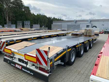 Ostatní 2025 MAX Trailer 4 osiowe semi, rozciągane hydrauliczne skręt osi (2)