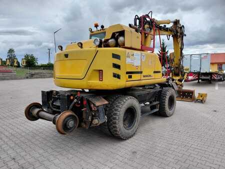 Hjulgraver 2017 Atlas 1604 ZW Koparka dwudrogowa railroad excavator (11)