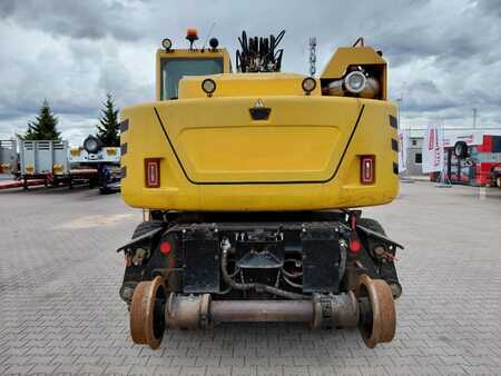 Hjulgraver 2017 Atlas 1604 ZW Koparka dwudrogowa railroad excavator (12)