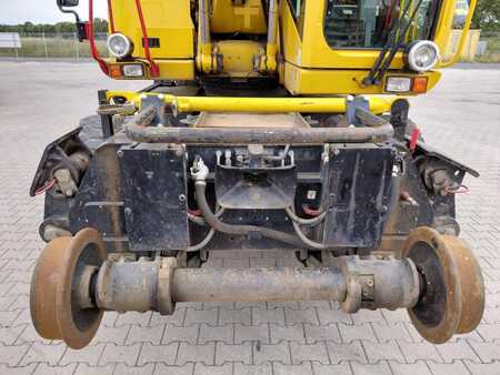 Hjulgraver 2017 Atlas 1604 ZW Koparka dwudrogowa railroad excavator (16)