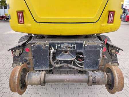 Hjulgraver 2017 Atlas 1604 ZW Koparka dwudrogowa railroad excavator (17)