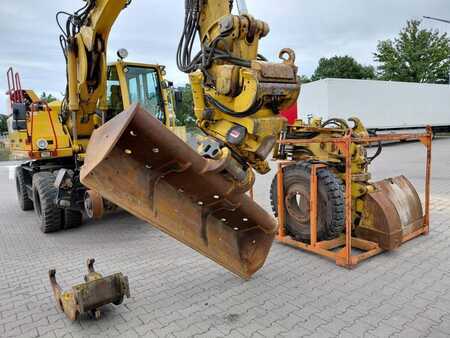 Hjulgraver 2017 Atlas 1604 ZW Koparka dwudrogowa railroad excavator (3)