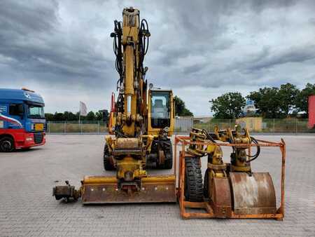 Hjulgraver 2017 Atlas 1604 ZW Koparka dwudrogowa railroad excavator (4)