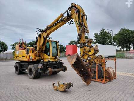Hjulgraver 2017 Atlas 1604 ZW Koparka dwudrogowa railroad excavator (8)