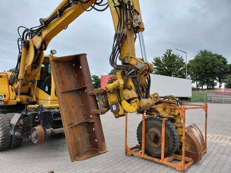 Hjulgraver 2017 Atlas 1604 ZW Koparka dwudrogowa railroad excavator (9)
