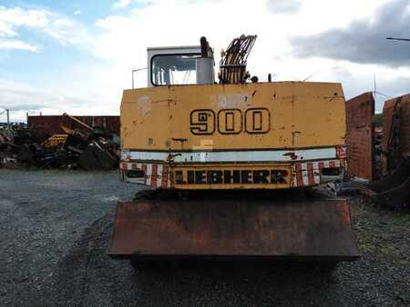 Pelle sur pneus 1992 Liebherr A 900 + Greifer | Chwytak (5)