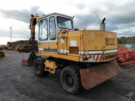 Pelle sur pneus 1992 Liebherr A 900 + Greifer | Chwytak (6)